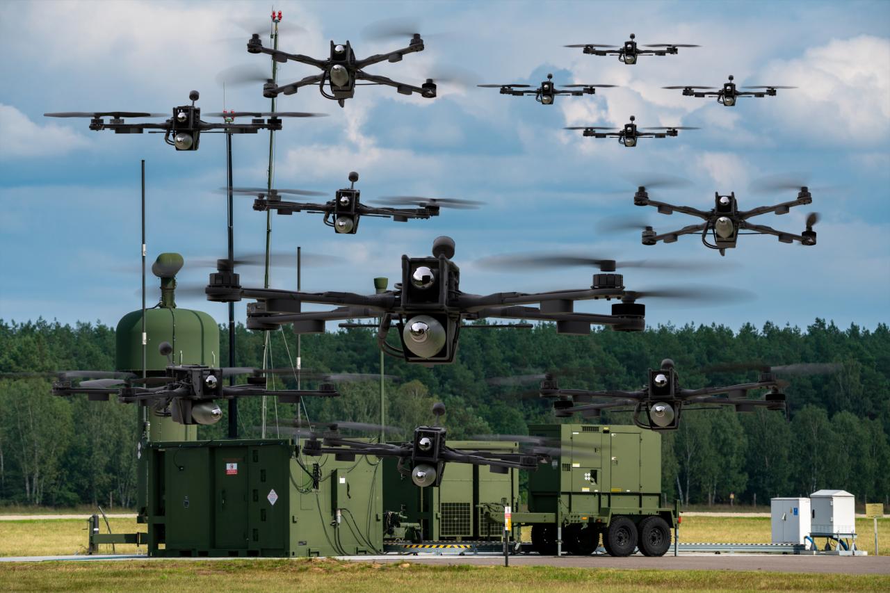 Chinese dragon drone show